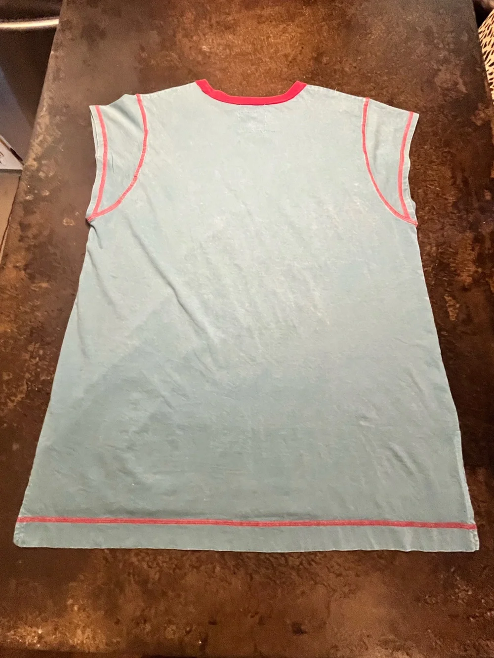Double D Ranch Western Vintage Themed Tunic/T-shirt, XL - Picture 4 of 9
